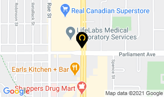 Sheppard Braun & Muma in Regina map