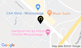 Sheridan Optometric Centre in Mississauga map