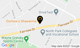 Sherwin-Williams Paint Store in Brantford map