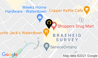 Sherwin-Williams Paint Store in Hamilton map