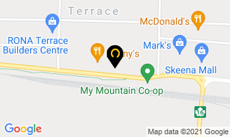 Sherwood Mountain Brewhouse in Vernon map