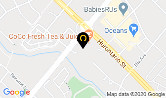 Shiatsu Acupuncture Centre in Mississauga map