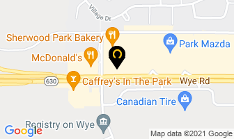 Shig's Flowers in Sherwood Park map