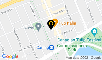 Shine Music Academy in Guelph map