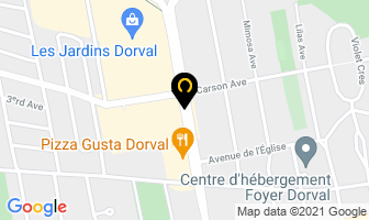 Shipall International Inc in Dorval map