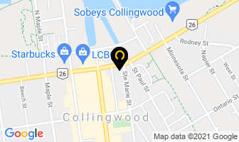Shipyards Apothecary in Collingwood map