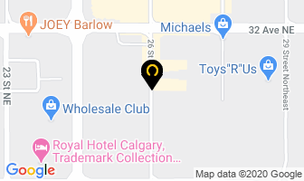 Shirin Investment Group in Calgary map