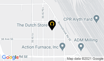Shirra Panwest Sales in Calgary map