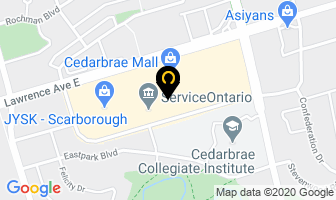 Shoe Corner in Orillia map