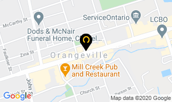 Shoe Kat Shoo in Orangeville map