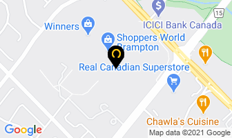 Shoe Plus in Brampton map