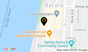 Shoes At 144 Front in Sarnia map