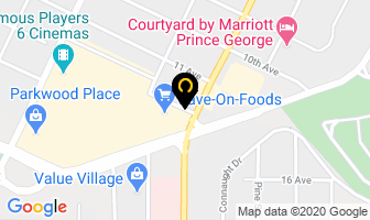 Shooters Beer & Wine in Prince George map