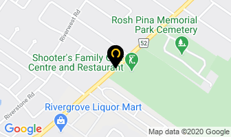 Shooters Family Golf Centre in Winnipeg map
