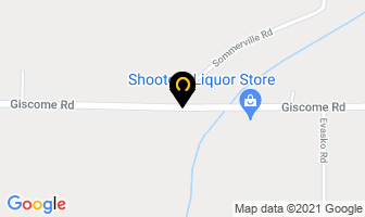 Shooters Liquor Store in Prince George map