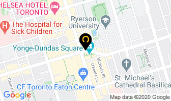 Shopdine Tour Toronto in Toronto map