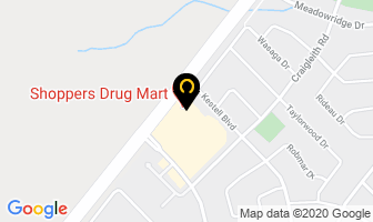 Shoppers Drug Mart in Burlington map