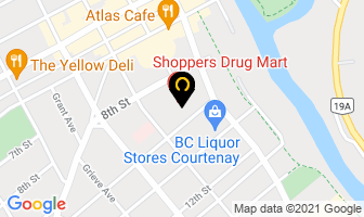 Shoppers Drug Mart in Courtenay map