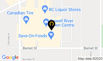 Shoppers Drug Mart in Powell River map