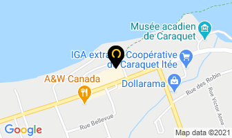 Shoppers Drug Mart in Caraquet map