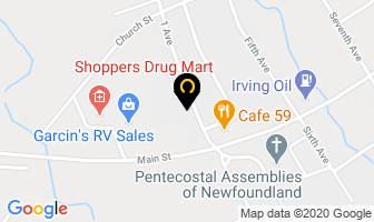 Shoppers Drug Mart in Pasadena map