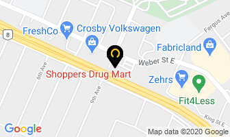 Shoppers Drug Mart in Kitchener map