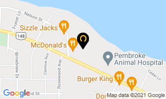 Shoppers Drug Mart in Pembroke map
