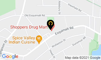 Shoppers Drug Mart in Victoria map