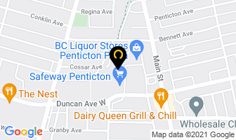 Shoppers Drug Mart in Penticton map