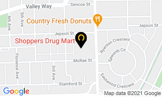 Shoppers Drug Mart in Niagara Falls map