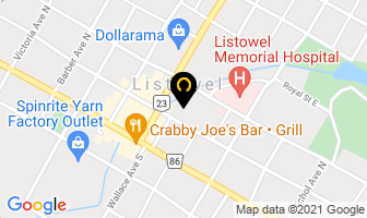 Shoppers Drug Mart in Listowel map