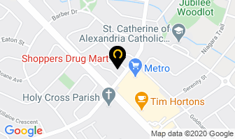 Shoppers Drug Mart in Halton Hills map