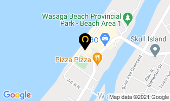 Shore Store in Wasaga Beach map