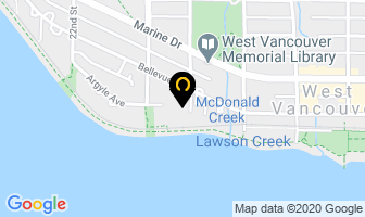Shorewood Manor in West Vancouver map
