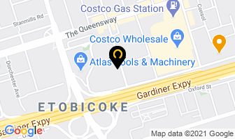 Showflex International Inc in Orillia map