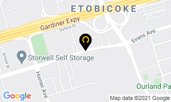 Shredex in Etobicoke map