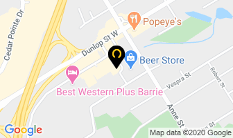 Shu Xin Centre in Barrie map