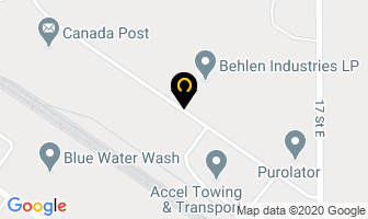 Shur-Gro Farm Services Ltd Head Office in Brandon map