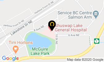 Shuswap Hospital Foundation in Salmon Arm map