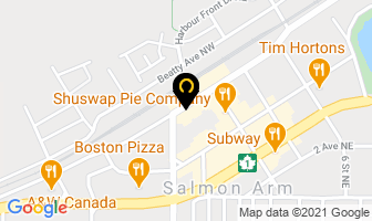 Shuswap Massage Therapy Clinic in Salmon Arm map