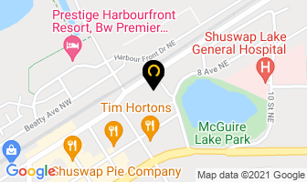 Shuswap Orthodontics in Salmon Arm map