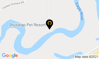Shuswap Pet Resort in Agassiz map
