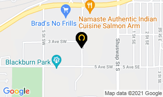 Shuswap Youth Soccer in Salmon Arm map