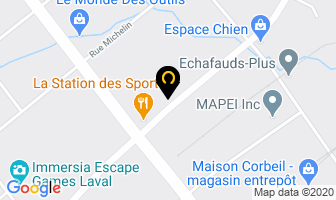 Sib Electrique Inc in Beauharnois map
