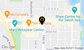 Sidney Professional Dry Cleaners in Sidney map