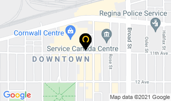 Sierra Systems in Regina map