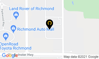 Sierra Wireless Inc in Richmond map