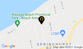 Siesta Sun Spa Inc in Wasaga Beach map