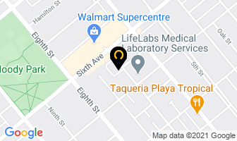 Sigma Dental in New Westminster map