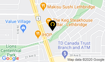 Signature Dentistry in Lethbridge map